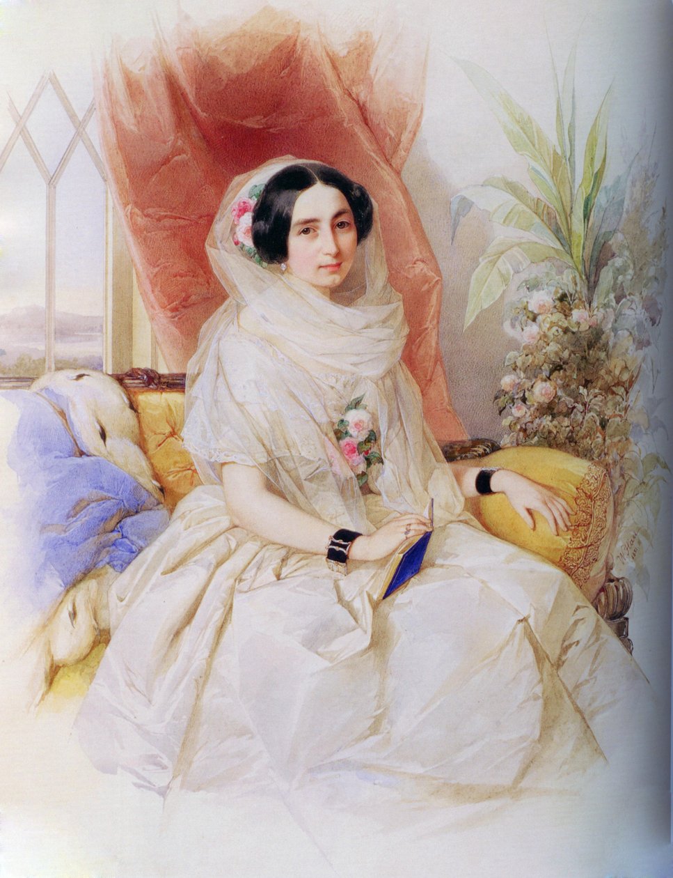 Maria Goncharova by Woldemar Hau