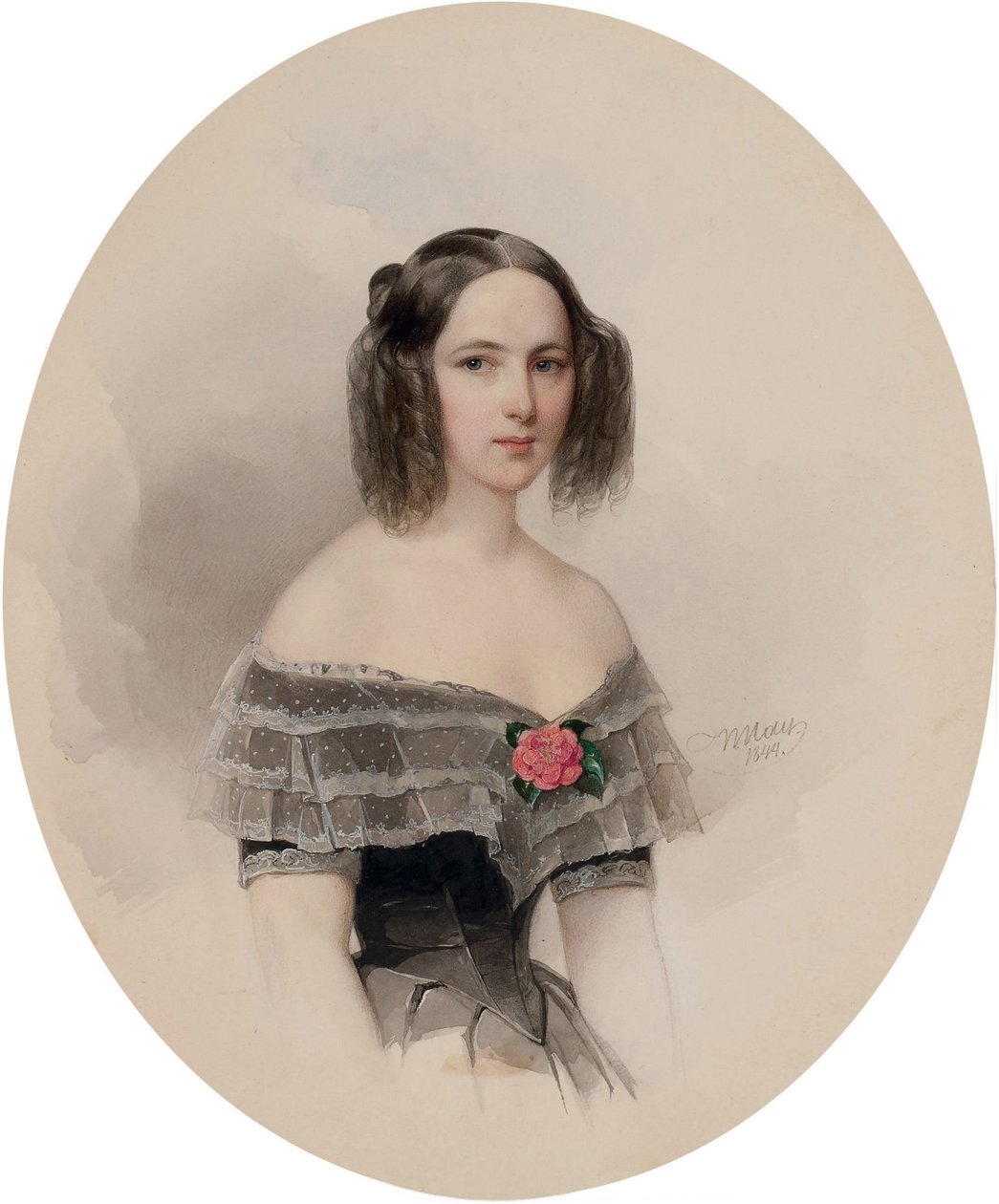 Natalia Pushkina by Woldemar Hau
