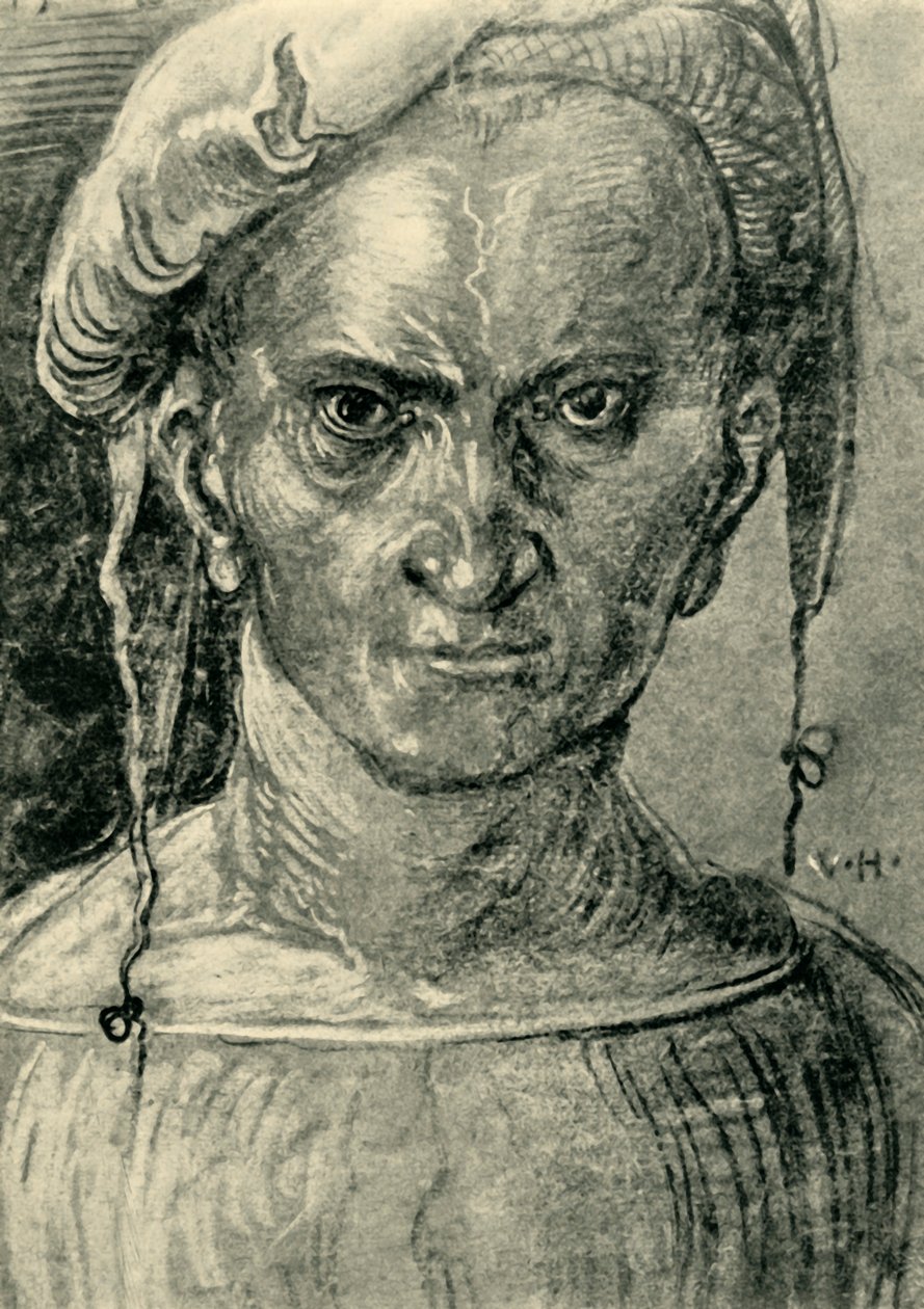 Portrait of a Man by Wolf Huber