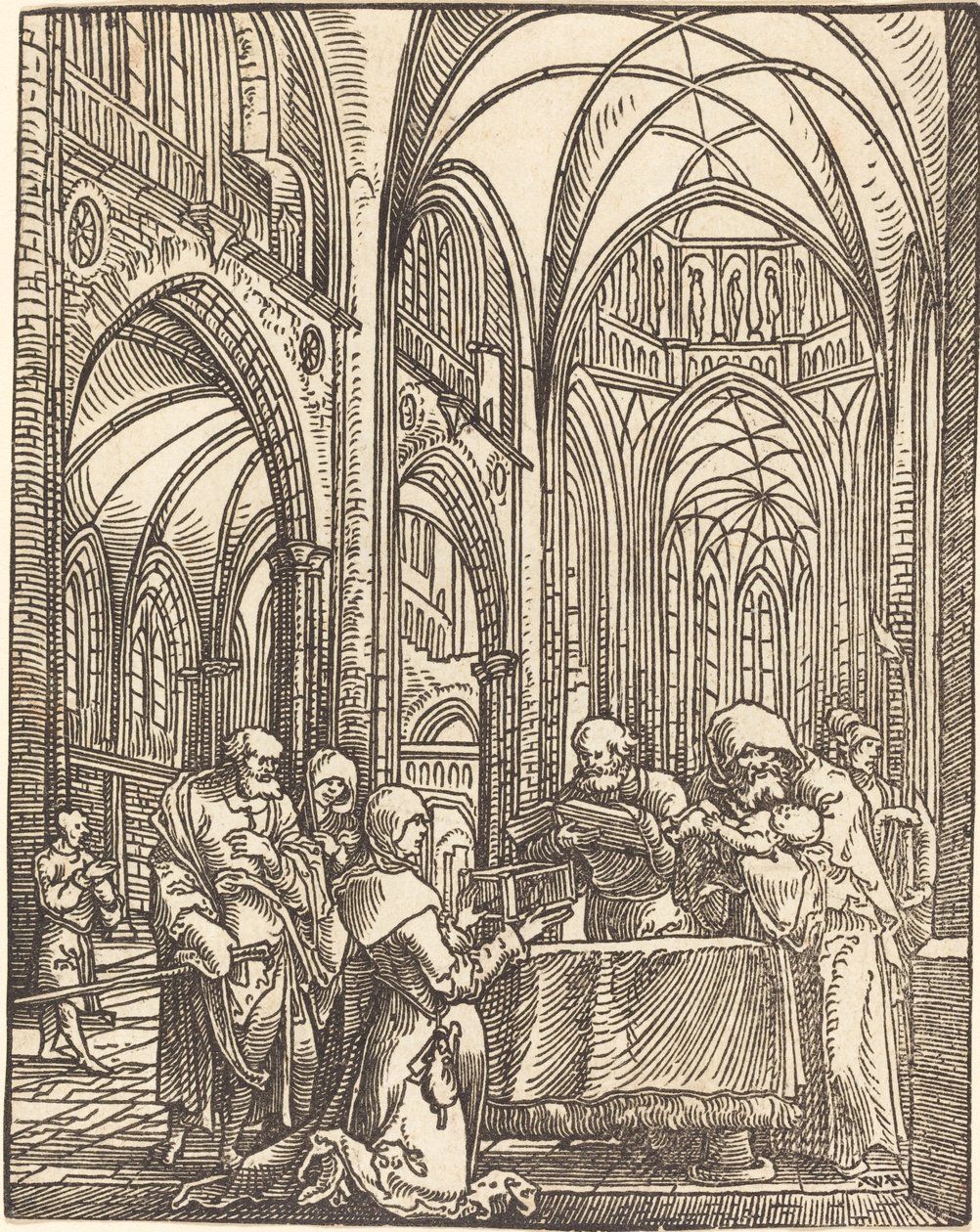 The Presentation in the Temple by Wolf Huber