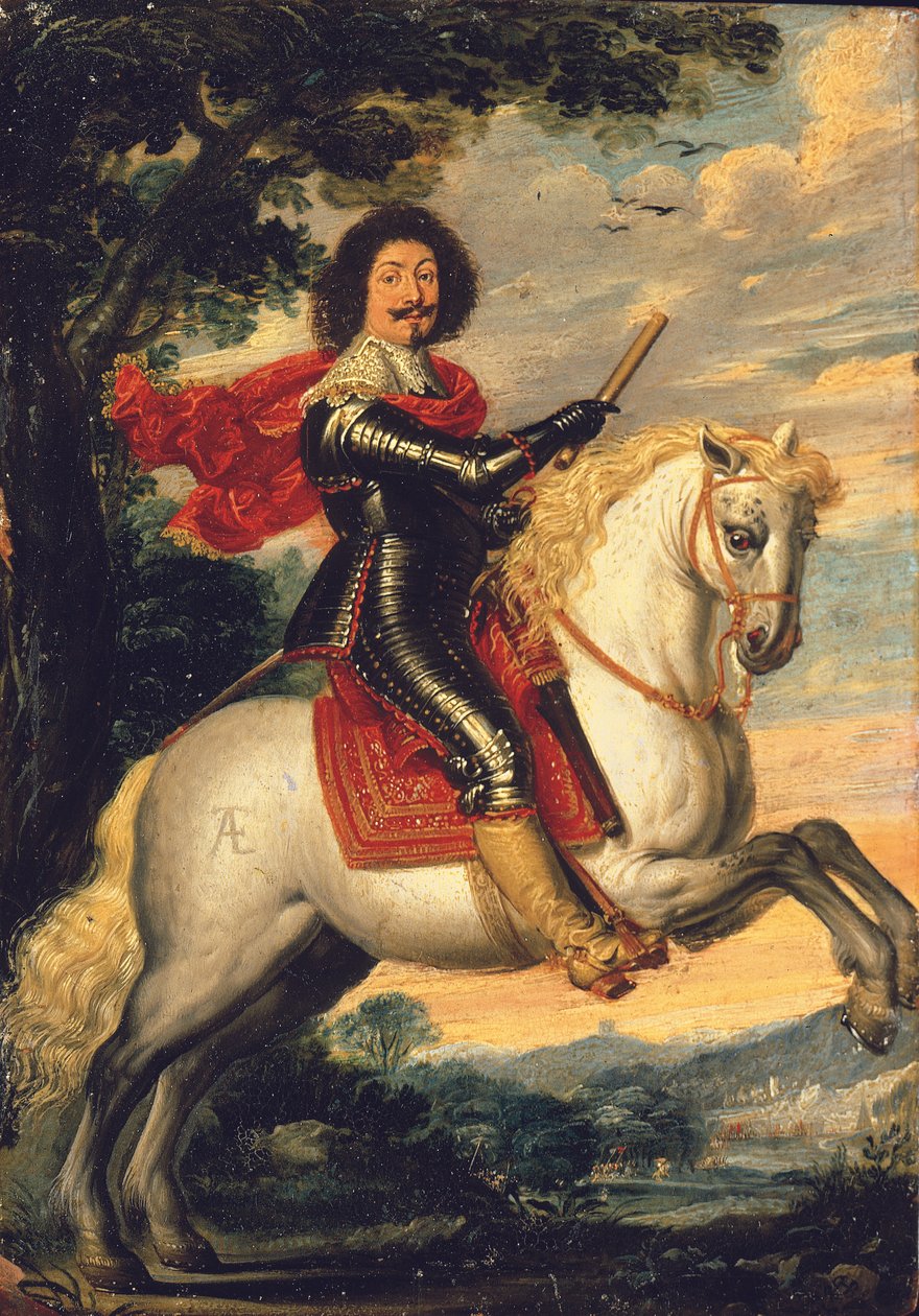 Equestrian Portrait of a Gentleman by Wolfgang Heimbach