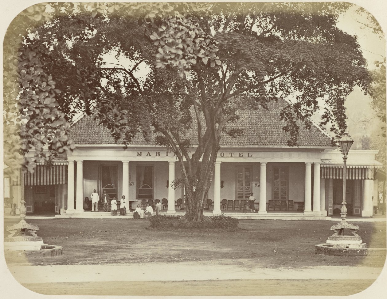 Marine Hotel in Batavia by Woodbury and Page