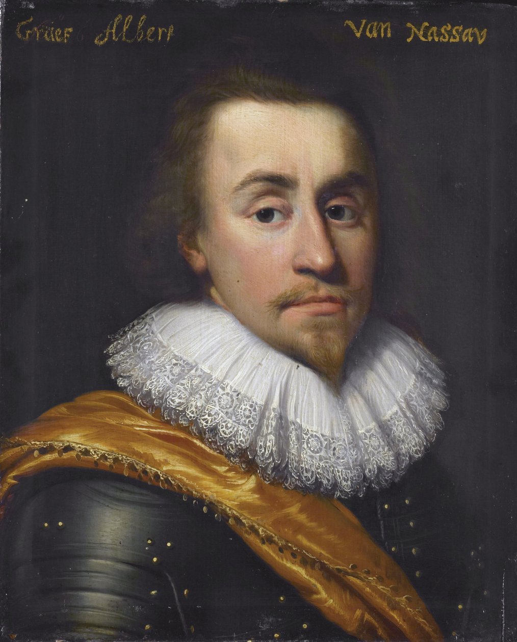 Portrait of Albert, Count of Nassau-Dillenburg by Jan Anthonisz. van Ravesteyn
