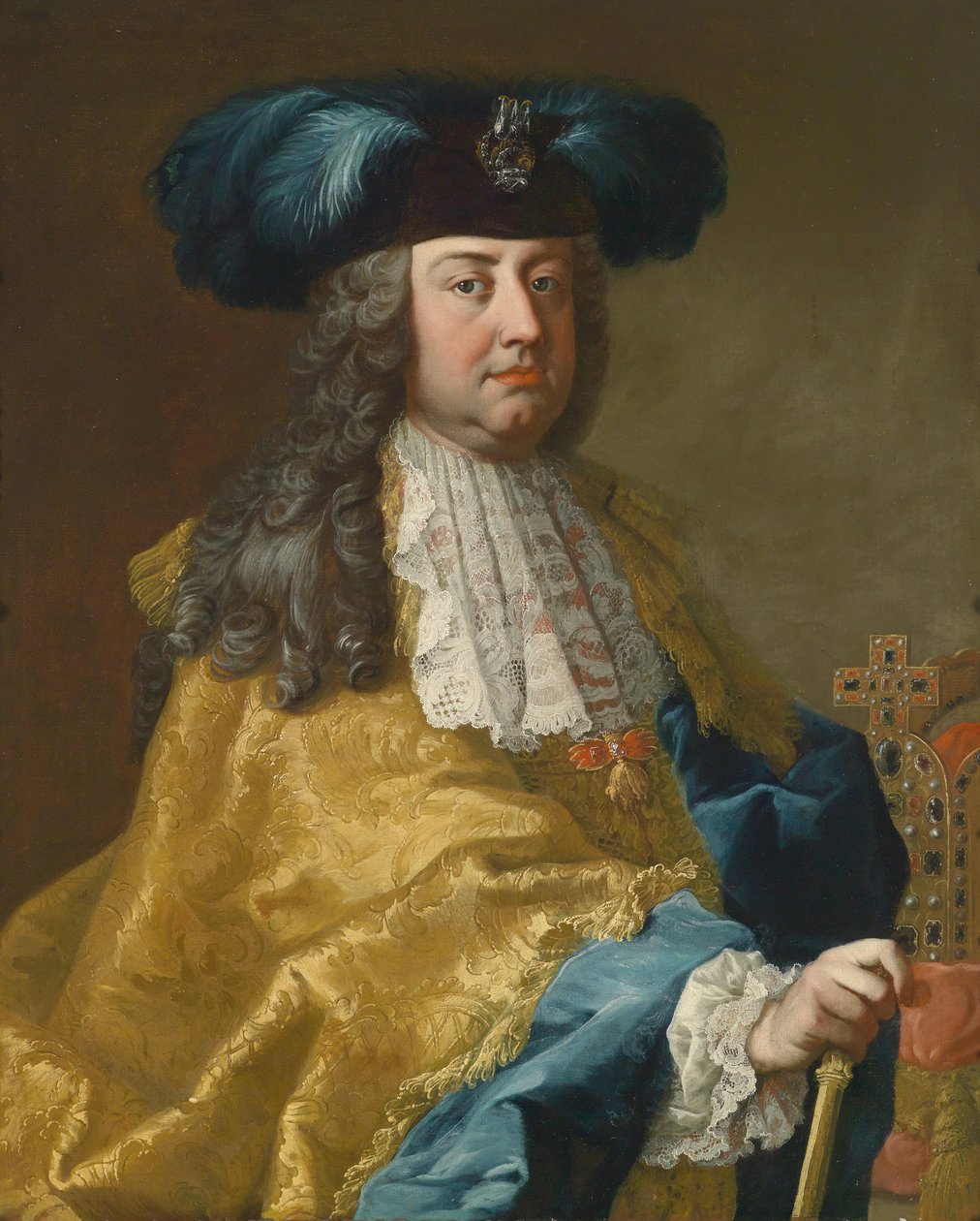 Portrait of Emperor Francis I Stephen by Workshop of Martin van Meytens