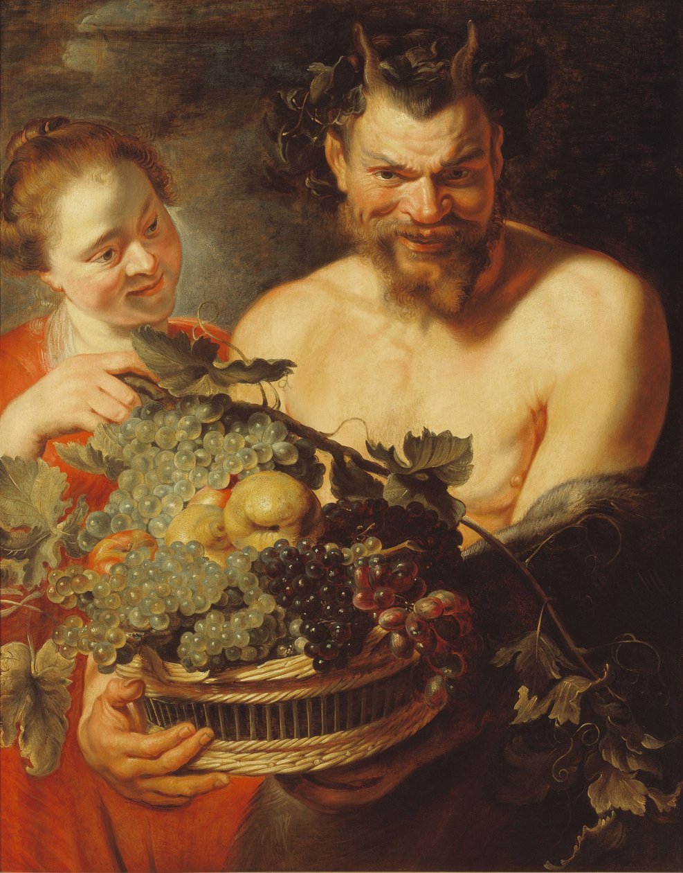 Faun and Nymph by Workshop of Peter Paul Rubens