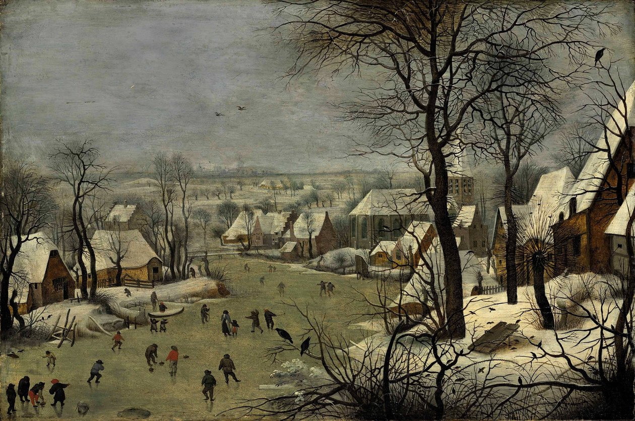 The Birdtrap by Workshop of Pieter Brueghel the Younger