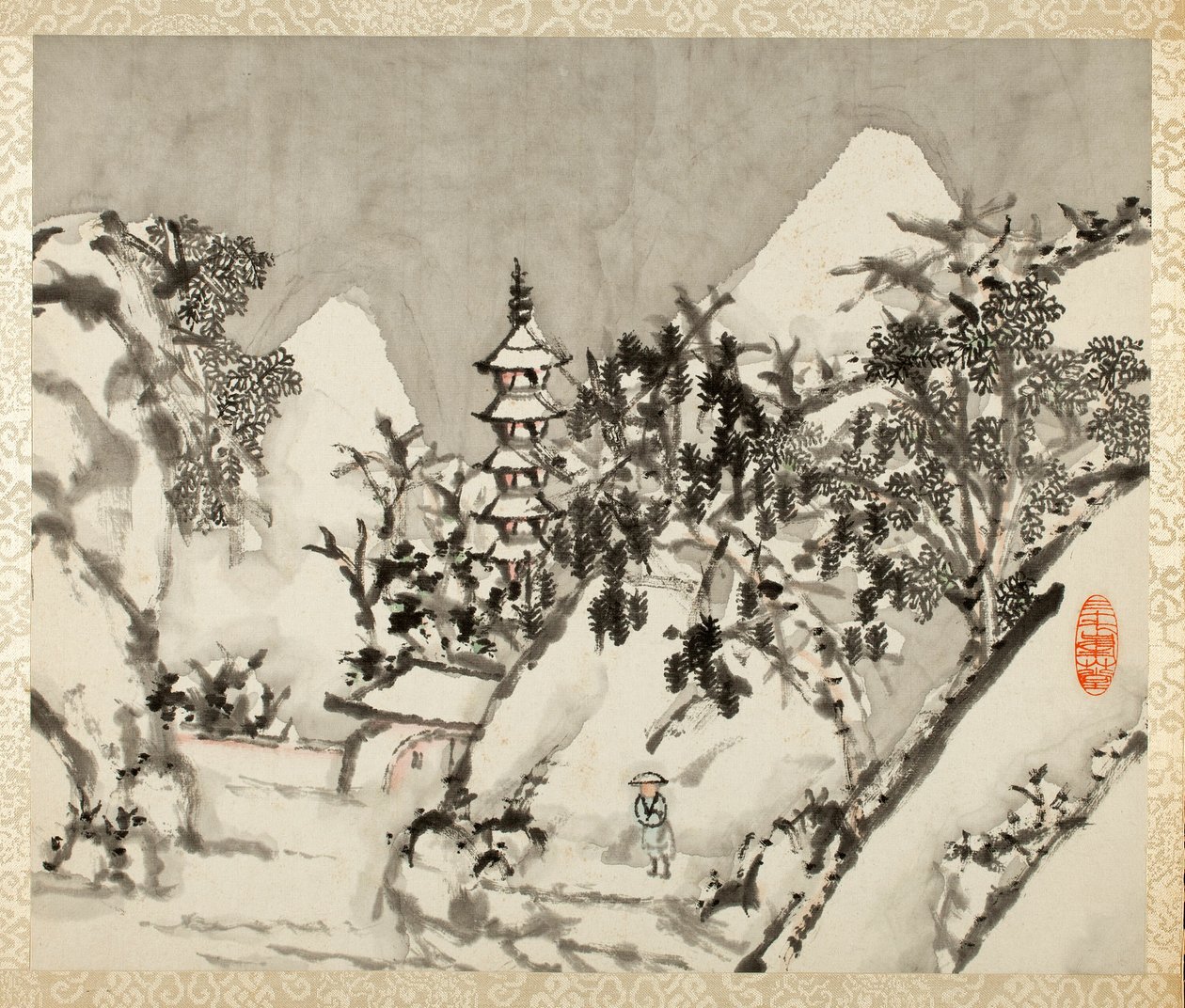 Landscapes for Liu Songfu by Xugu
