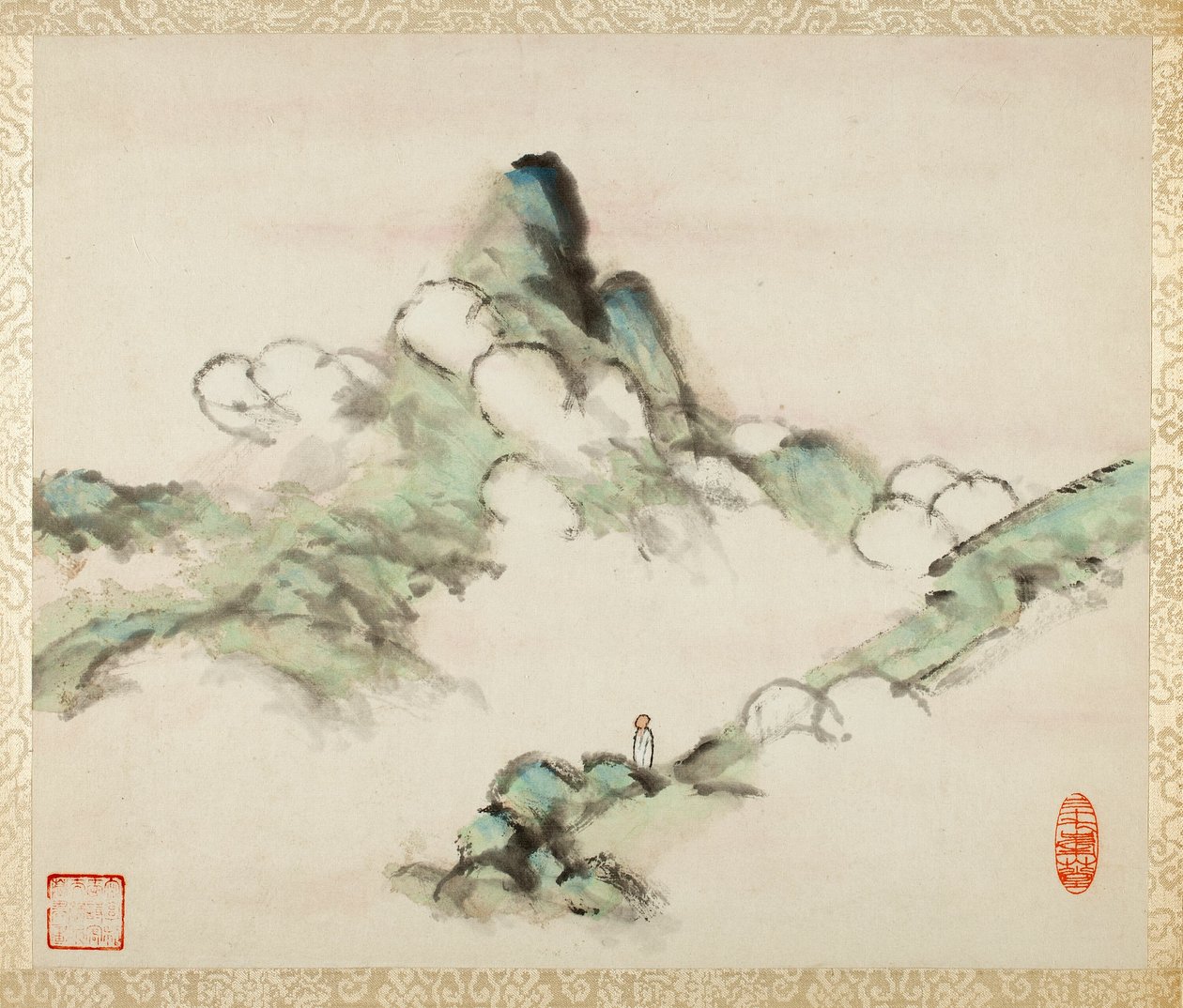 Landscapes for Liu Songfu by Xugu