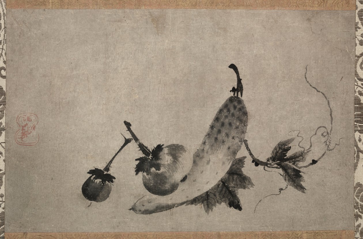 Cucumber and Eggplants by Yamada Doan