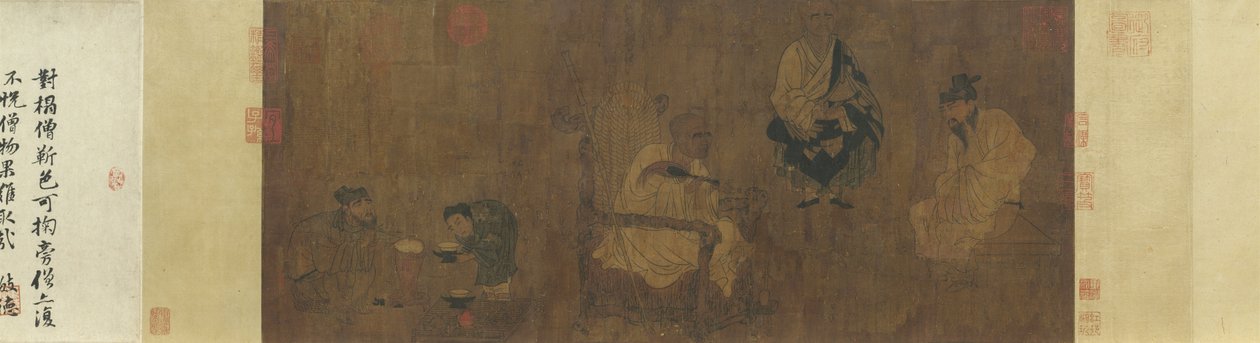 Yan Liben, Emperor Taizong Receiving the Tibetan Envoy by Yan Liben
