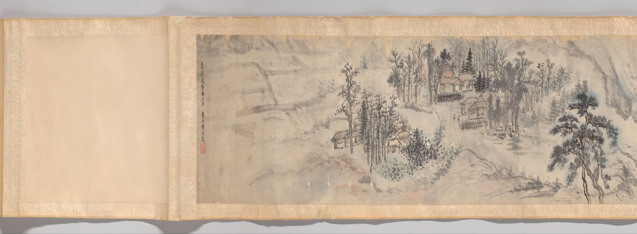 Scroll Painting by Yang Wencong