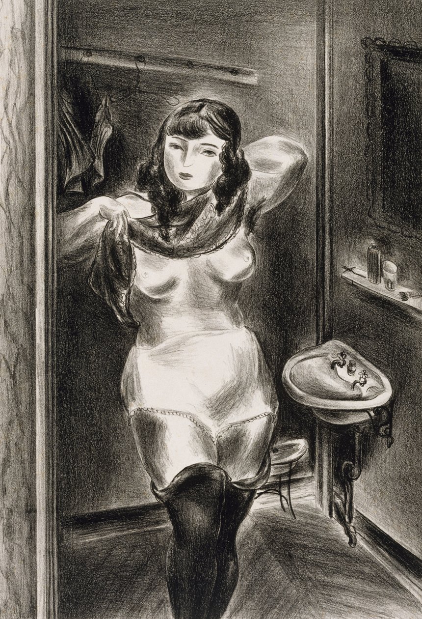Dressing by Yasuo Kuniyoshi