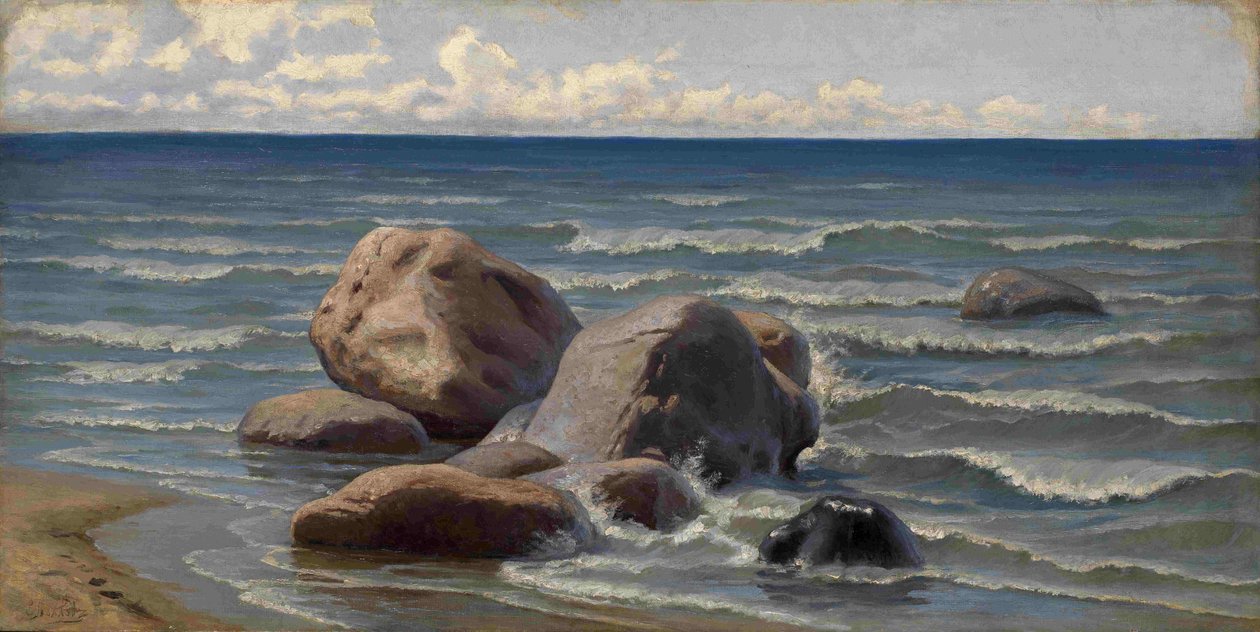 Seascape by Yefim Yefimovich Volkov
