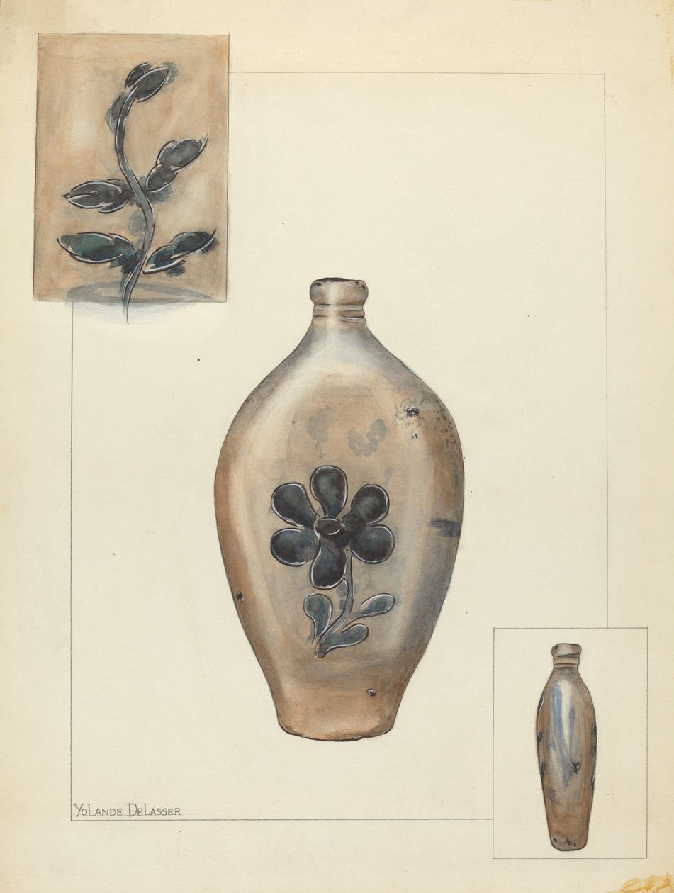 Jar by Yolande Delasser