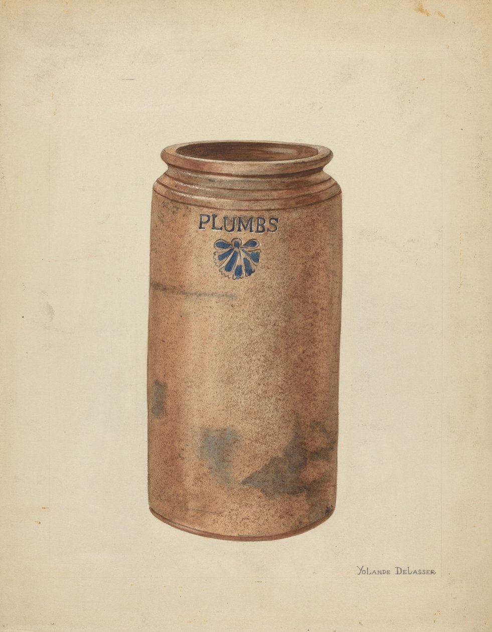 Preserve Jar by Yolande Delasser