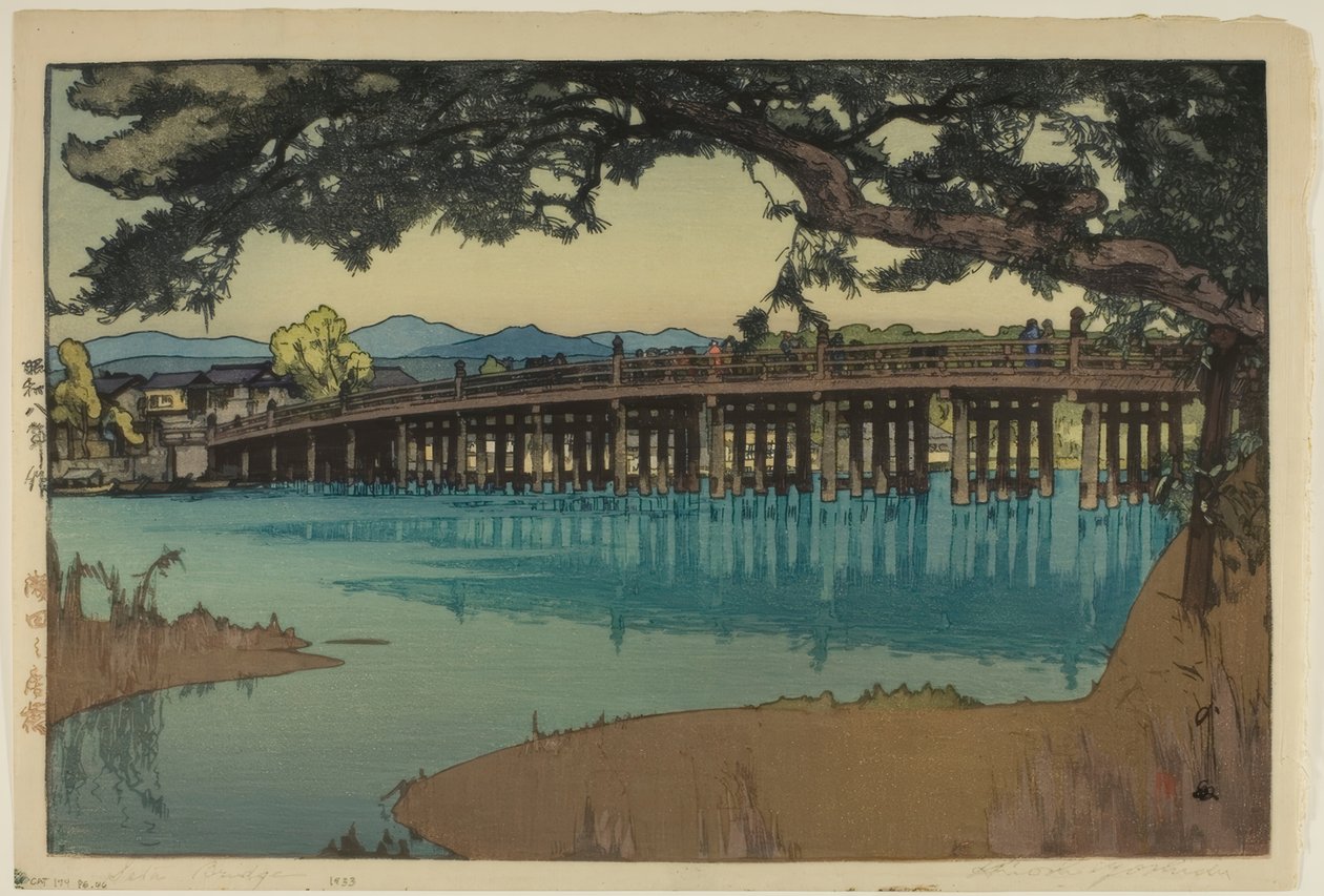 Seta Bridge by Yoshida Hiroshi
