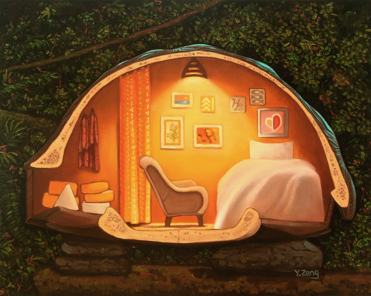 Turtle House, 2023 by Yue Zeng