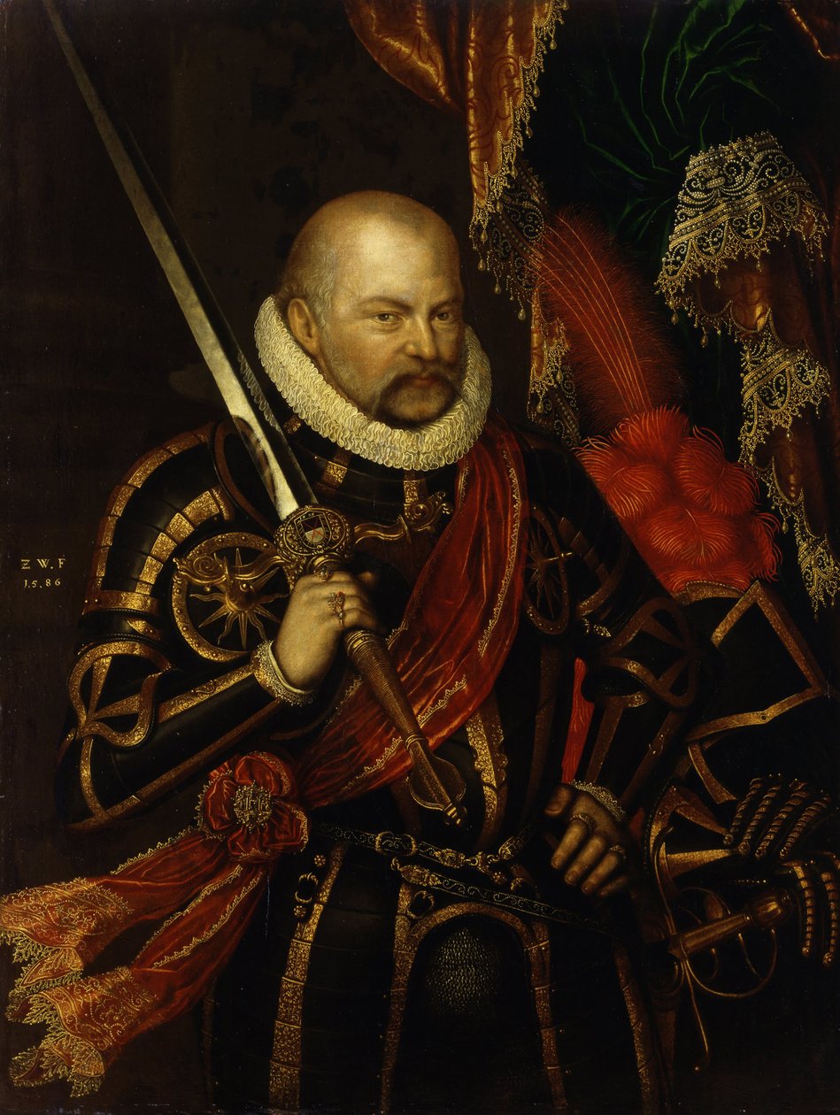 Prince Elector August of Saxony by Zacharias Wehme