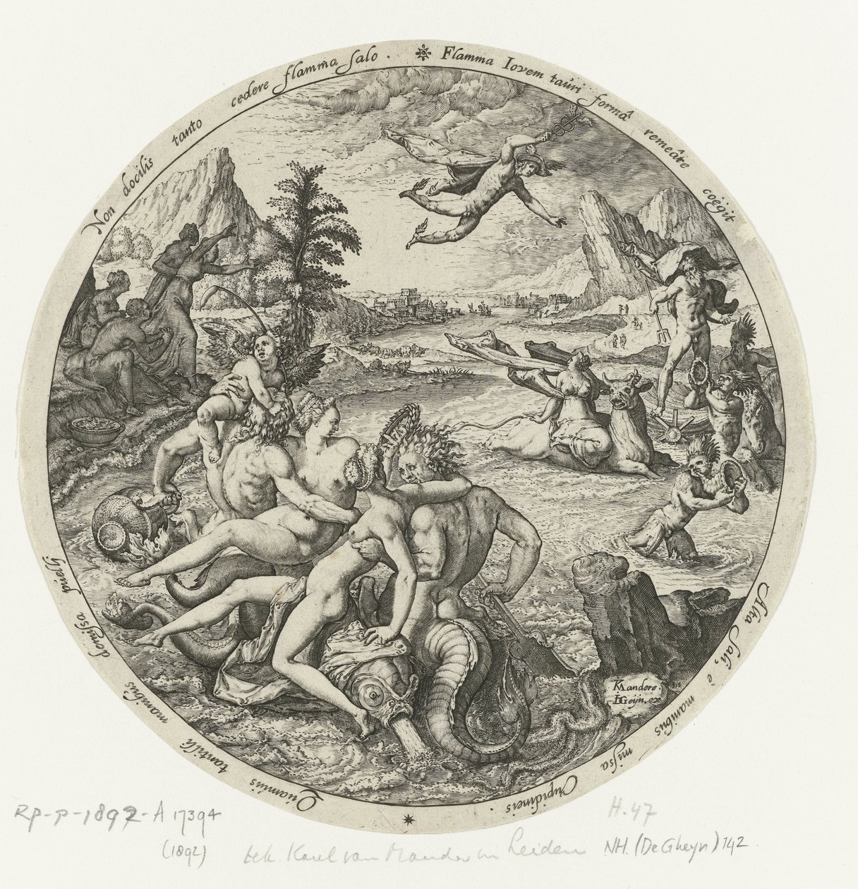 The Rape of Europa by Zacharias Dolendo (attributed to)
