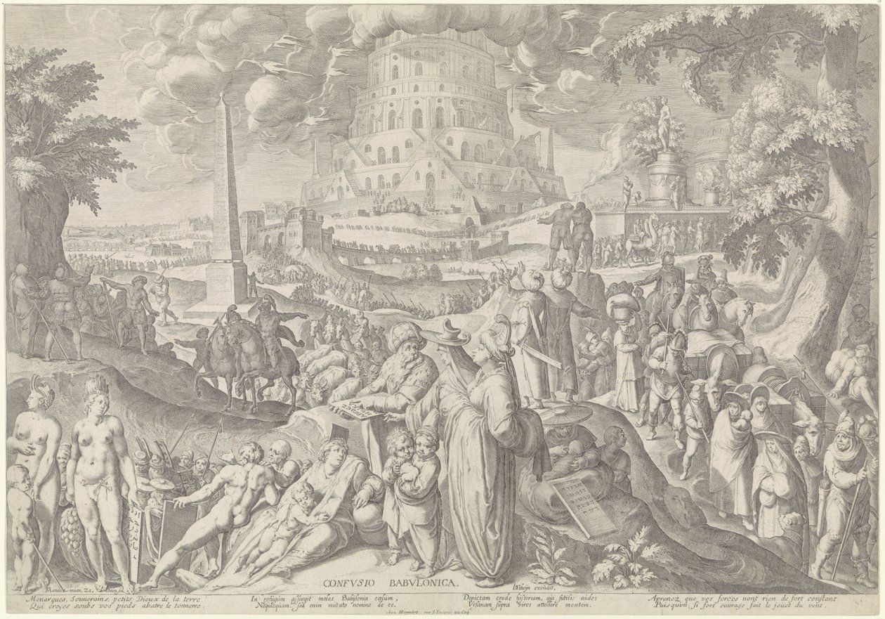 Babylonian Confusion of Tongues by Zacharias Dolendo