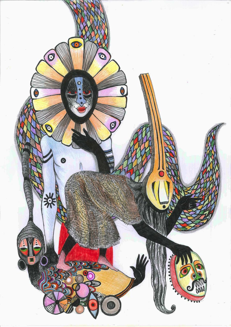 Dance of the Masks by Zanara Sabina Nedelcheva Williams