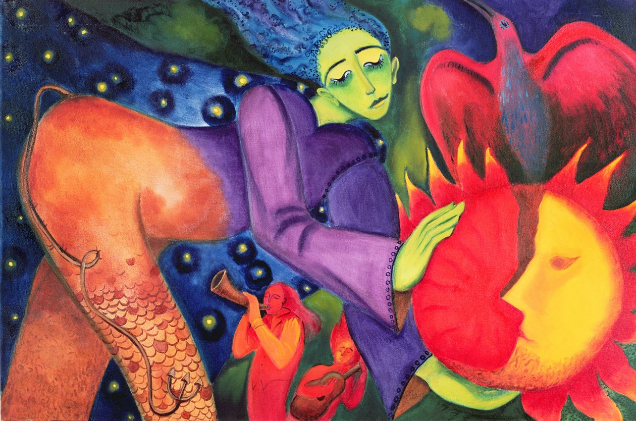 Running with the Sun, 2006 by Zanara Sabina Nedelcheva Williams