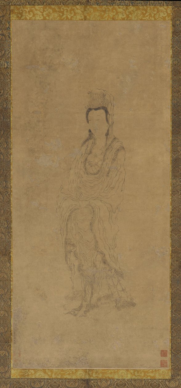 Standing Guanyin by Zhang Hong