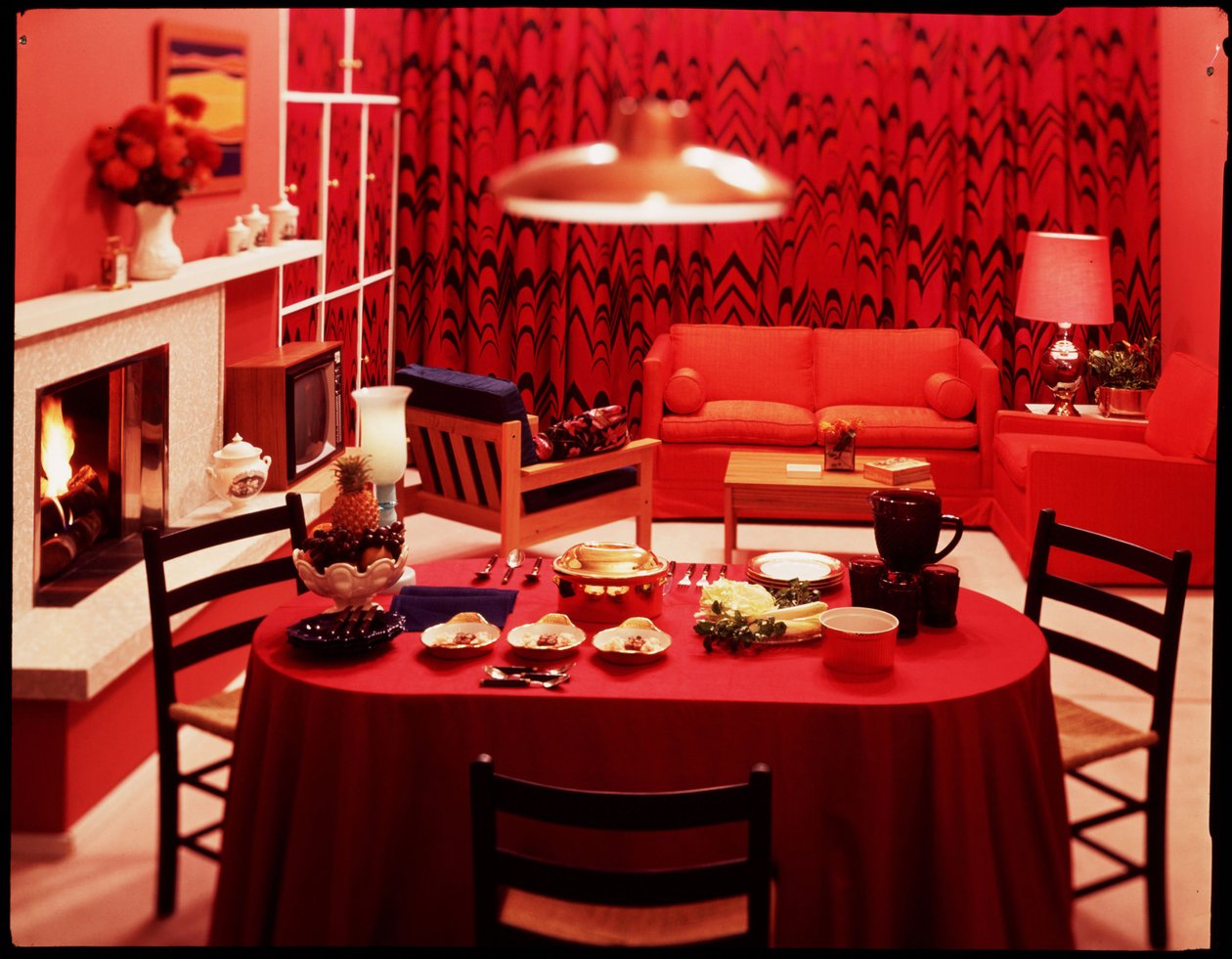 Dining room, c.1960 by Zoltan Glass