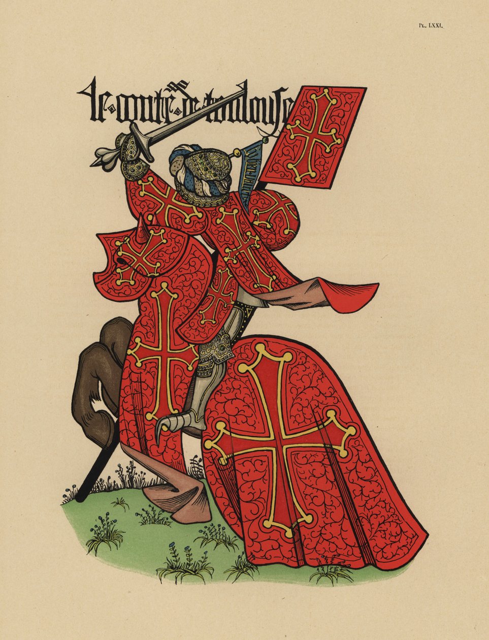 Count of Toulouse, with standard by John Pardon