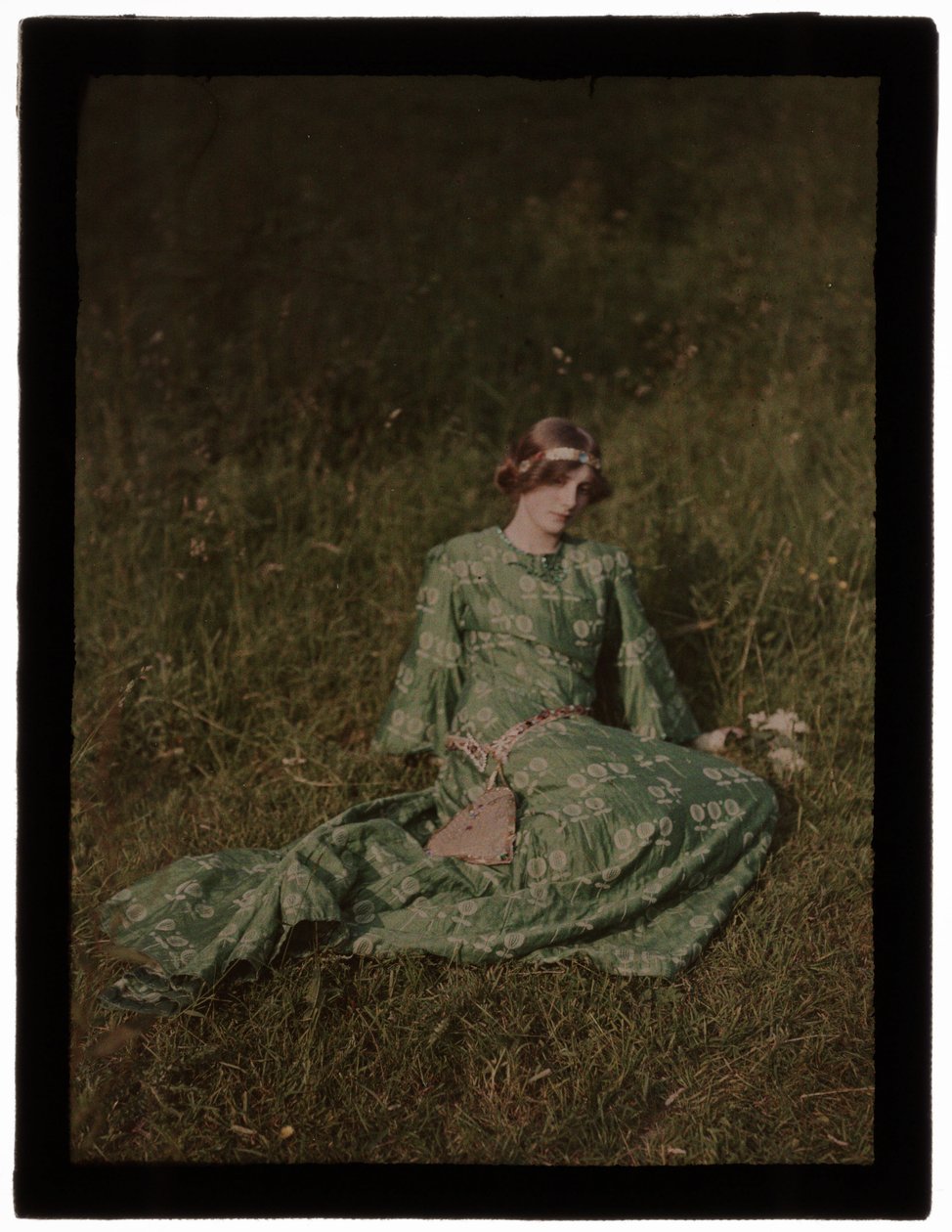 Daydreams, c. 1909 by Frederick (attr. to) Barnard