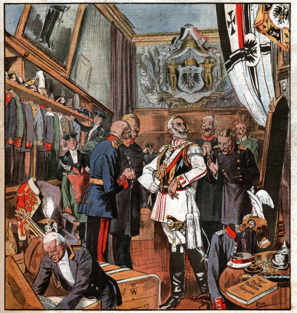 Wilhelm II by Ferdinand Georg Waldmuller
