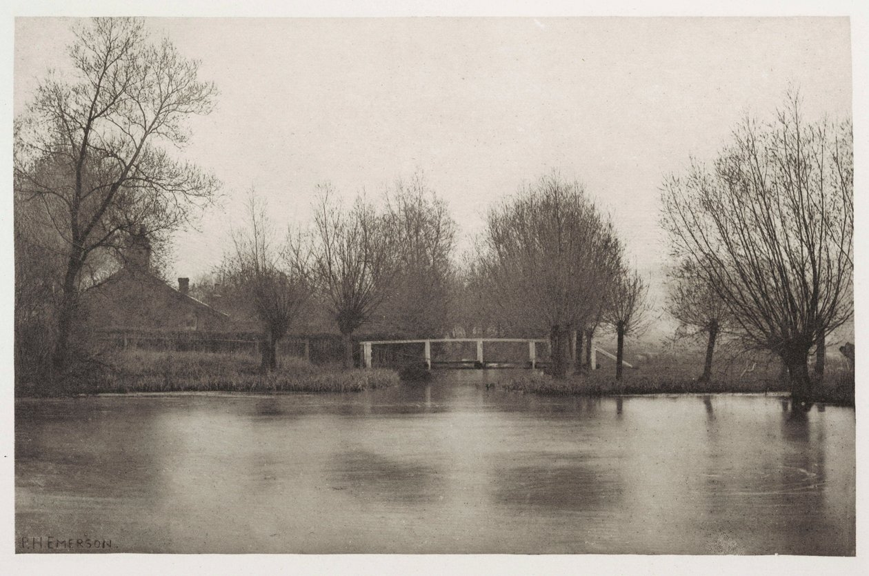 Mouth of the Old River Stort by Frederick (attr. to) Barnard