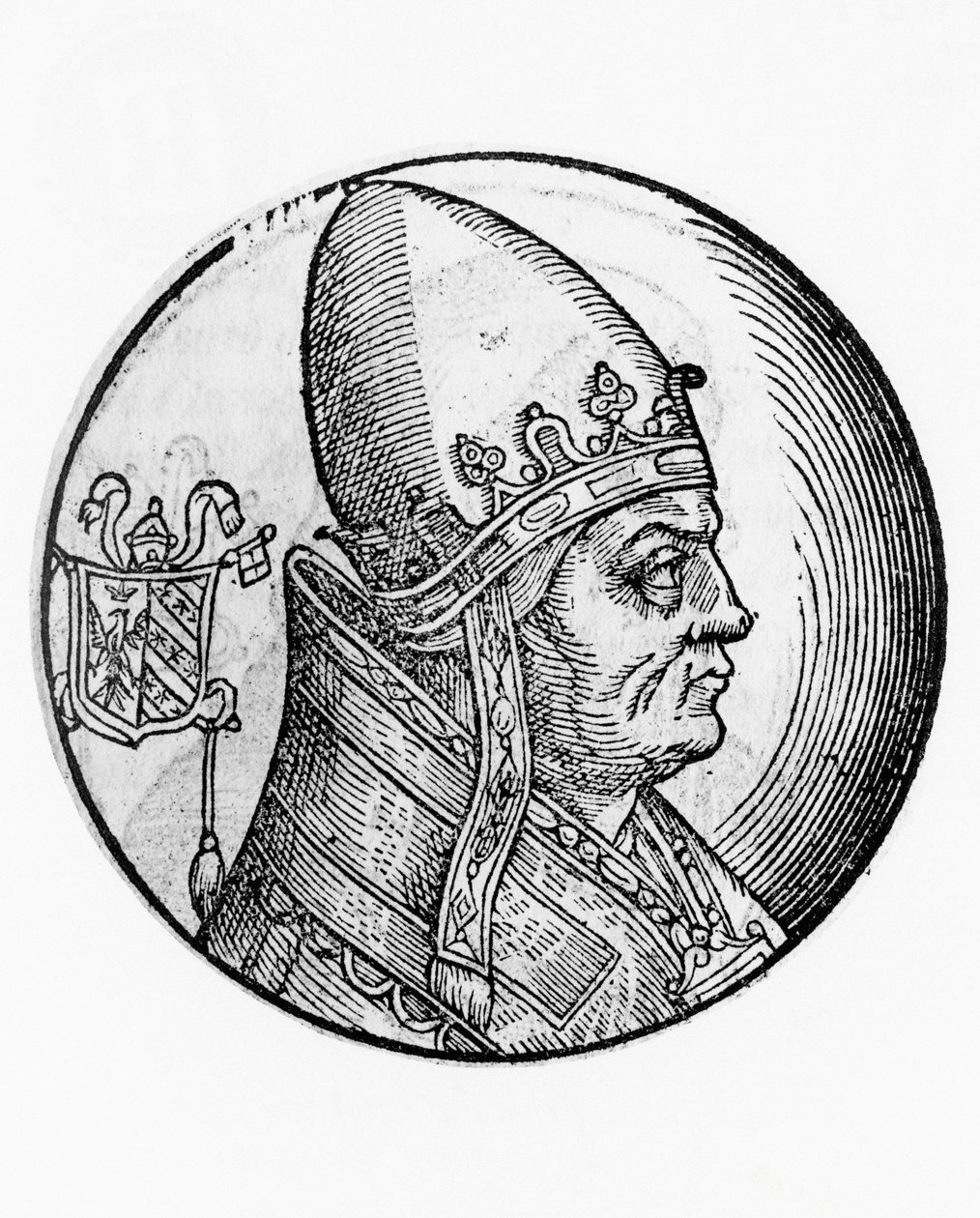 Portrait of Honorius II (Lamberto Scannabecchi) by William Walcutt