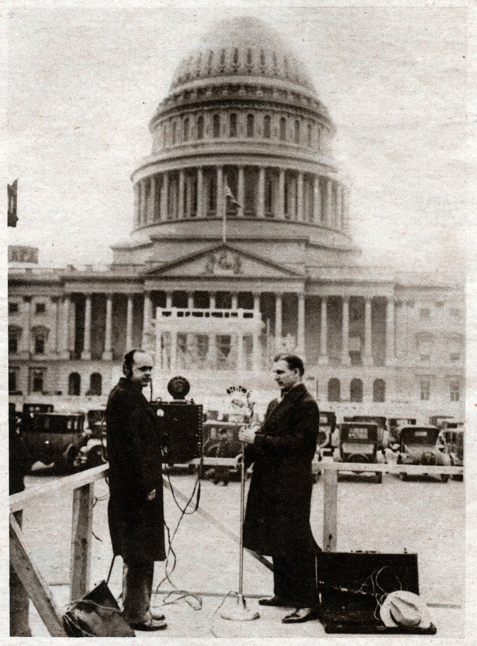 Radio broadcasting in the USA by . .