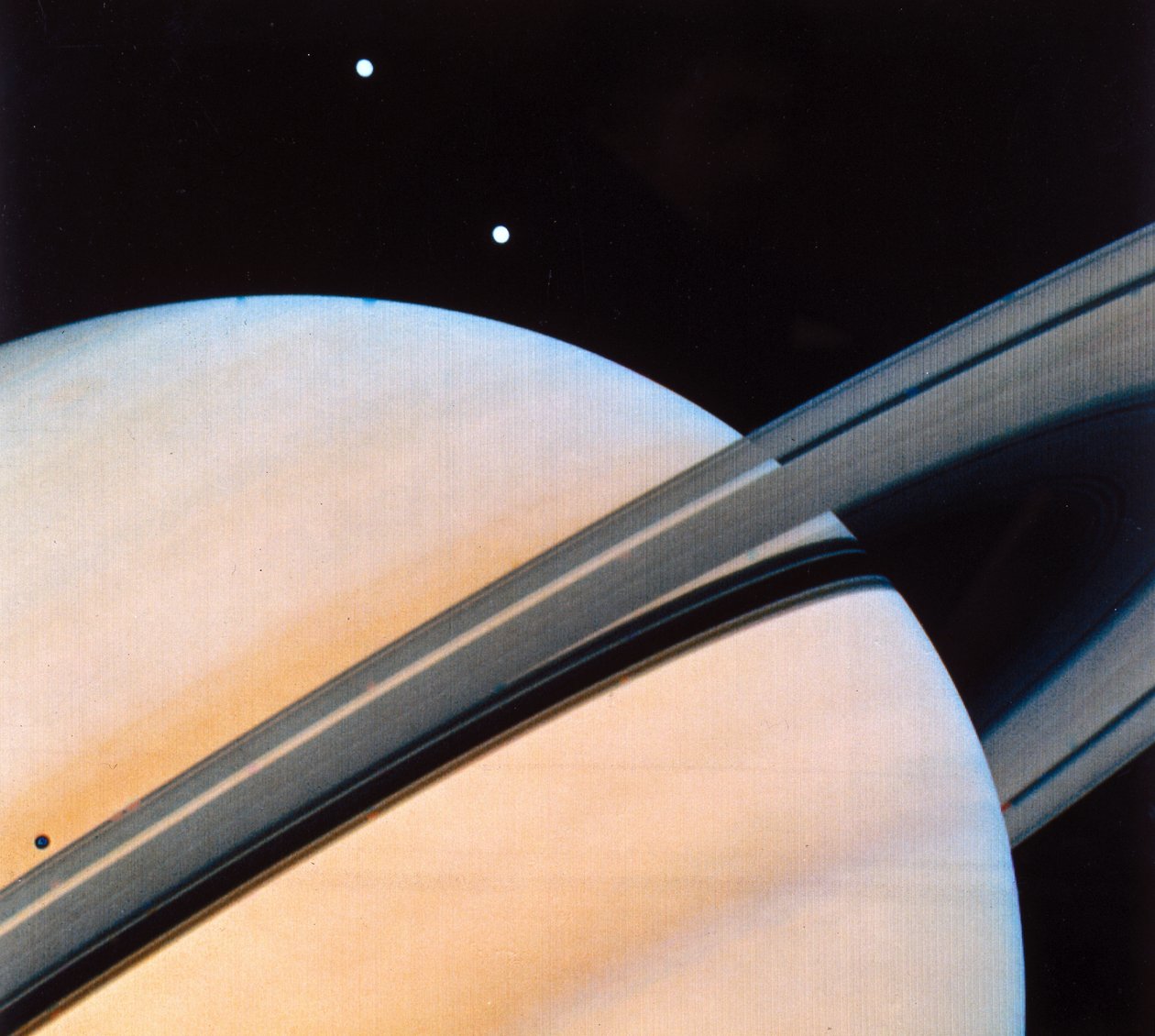 Saturn and Its Rings by Frederick (attr. to) Barnard