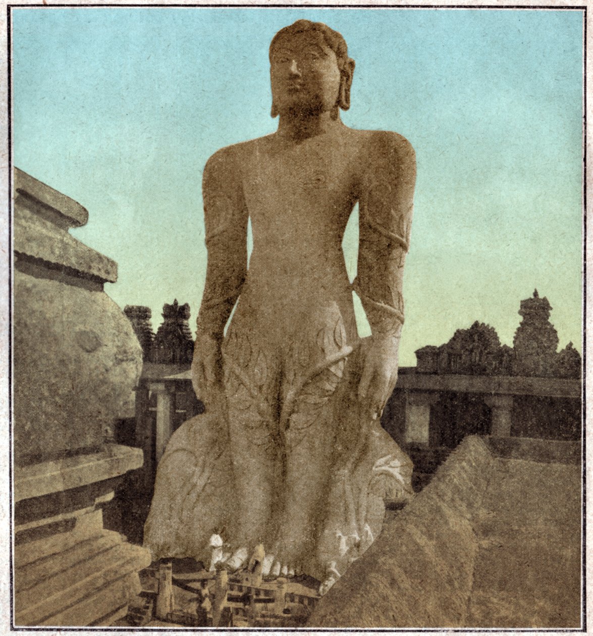 Statue of Bahubali by . .