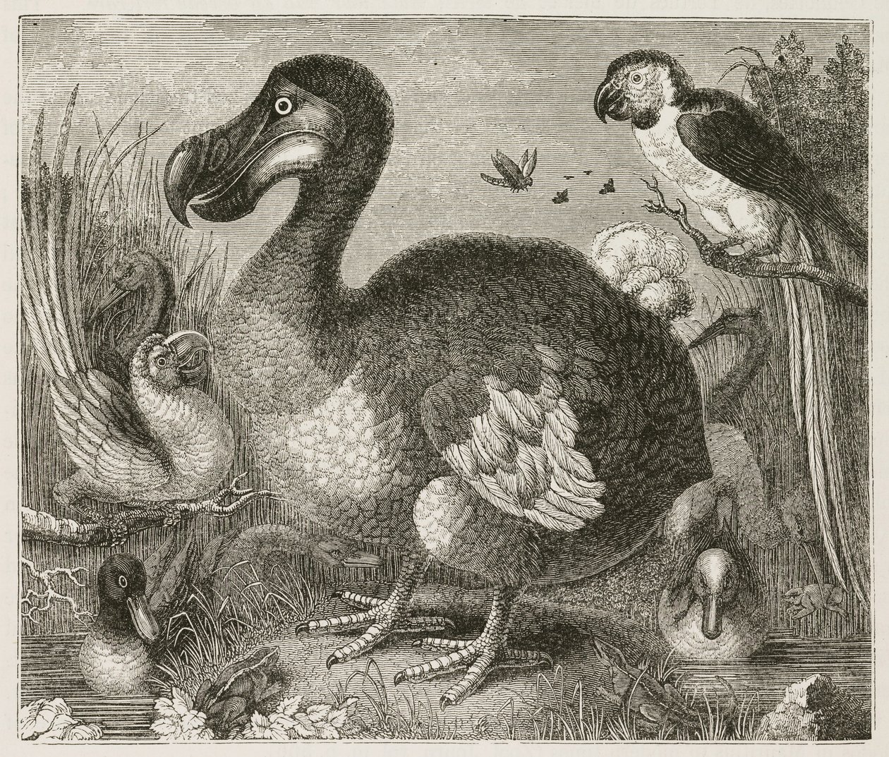 The Dodo by Ferdinand Georg Waldmuller