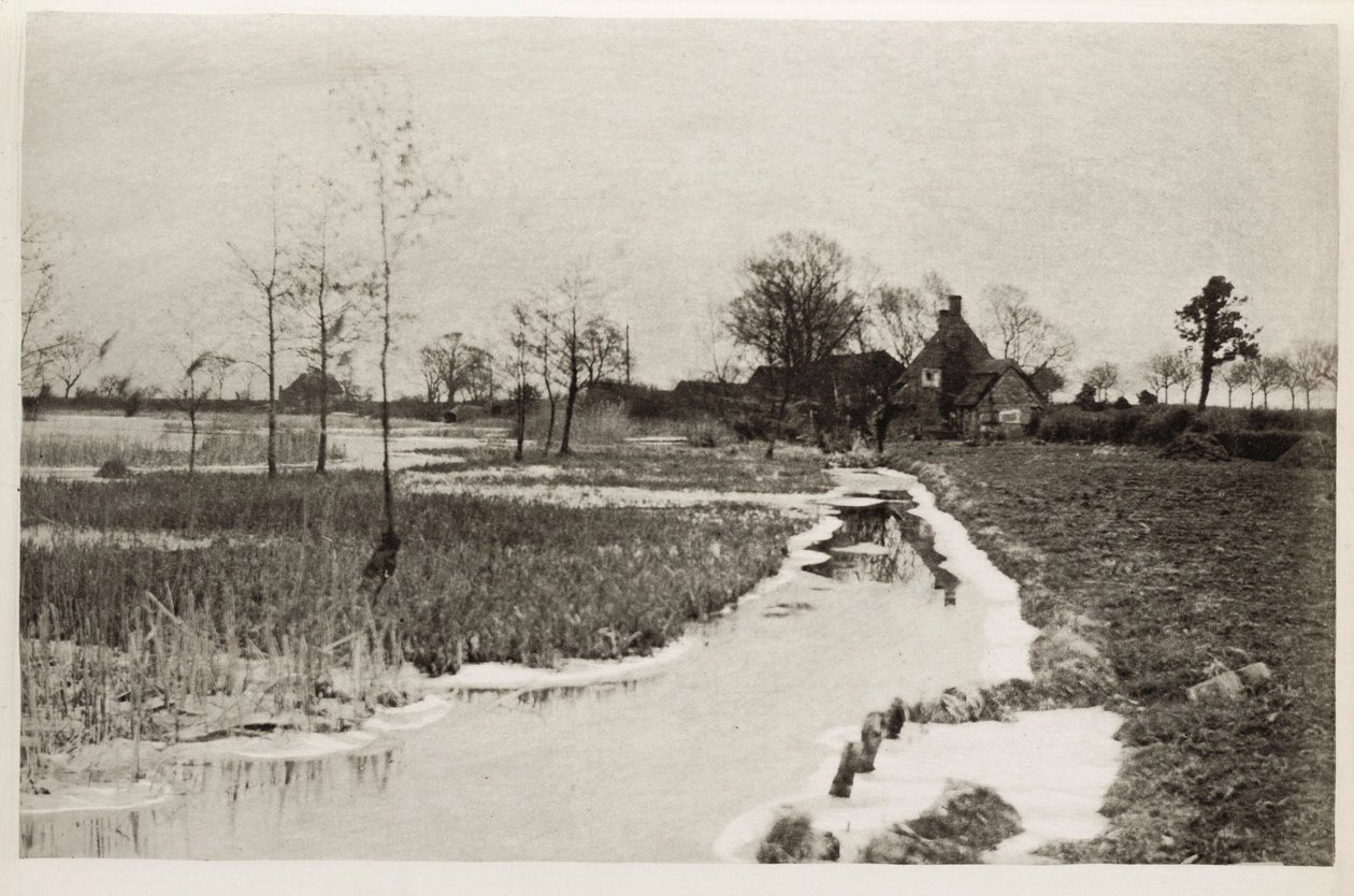 The Edge of the Broad by Frederick (attr. to) Barnard