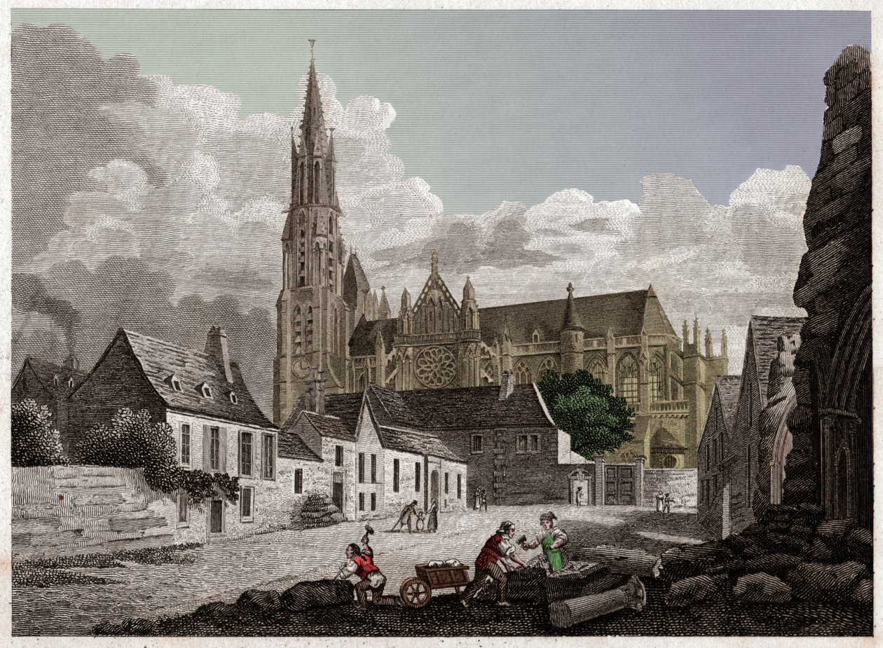 The Cathedral of Senlis by . .