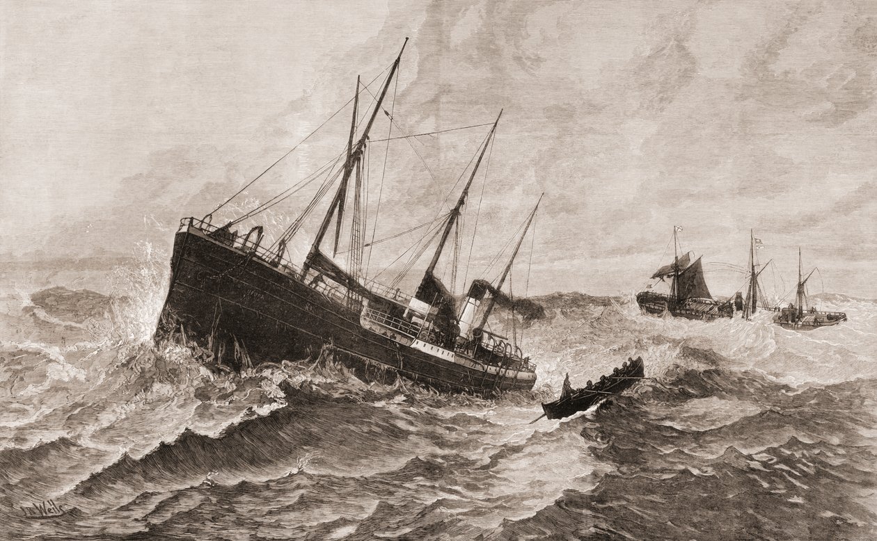 The loss of the steamship Clan Macduff by . .