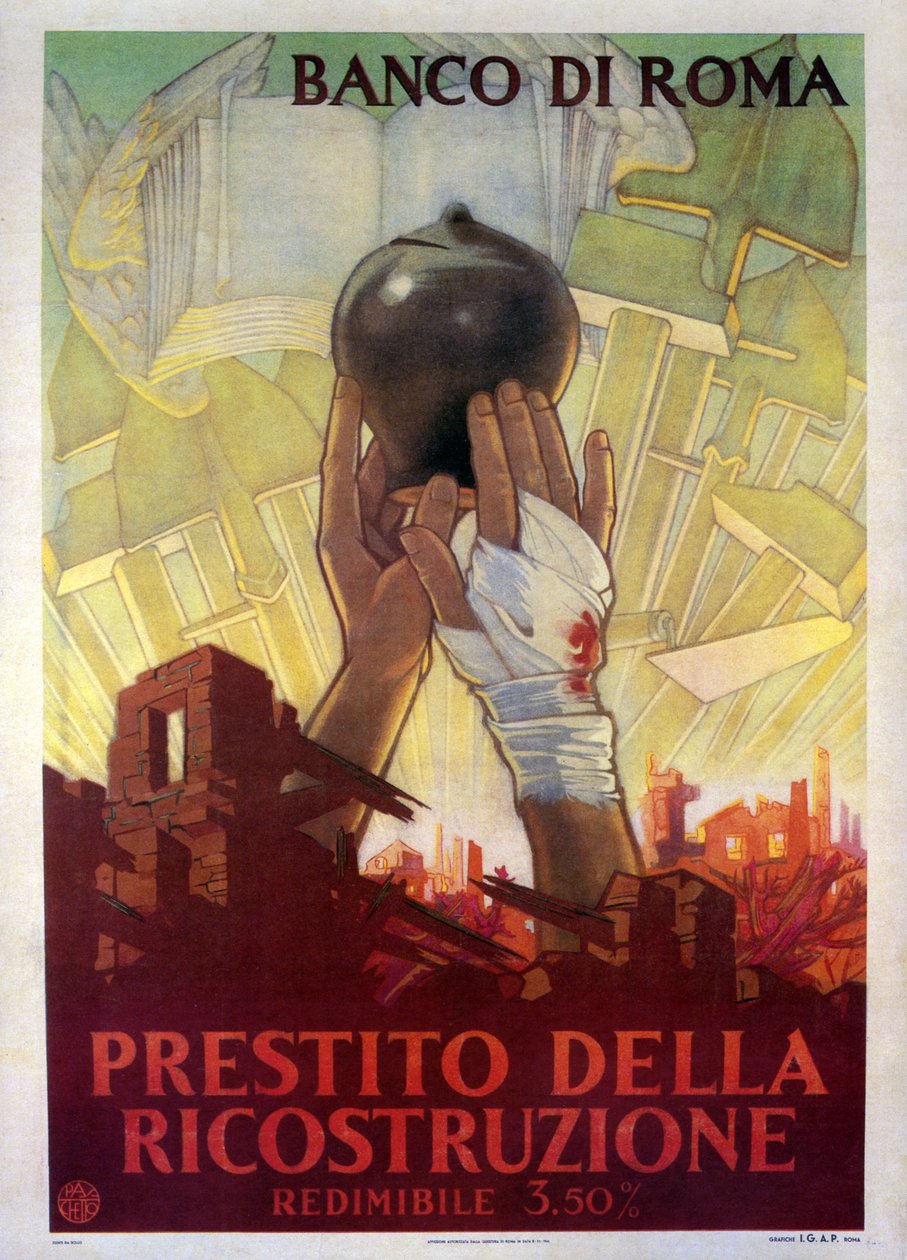 World War II - Loan of Reconstruction 1945 by . .