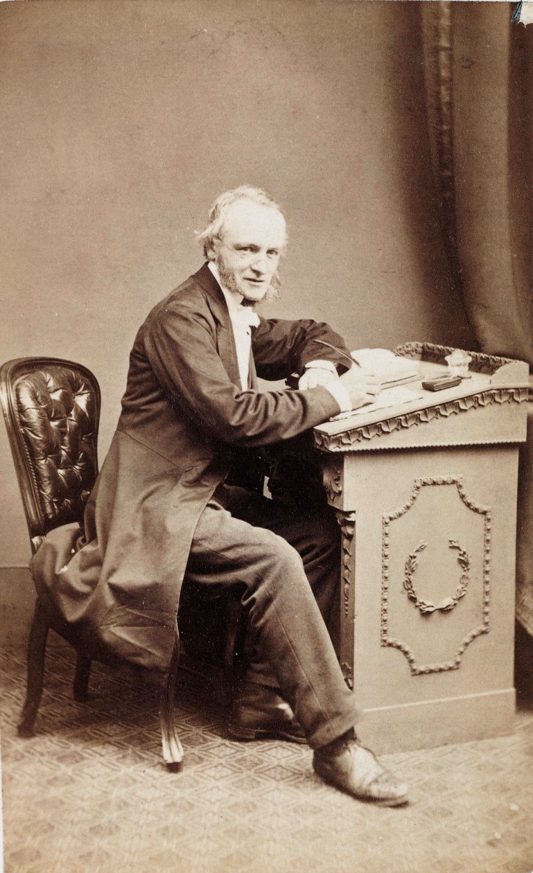 William Crawford Williamson, English Naturalist by Frederick (attr. to) Barnard