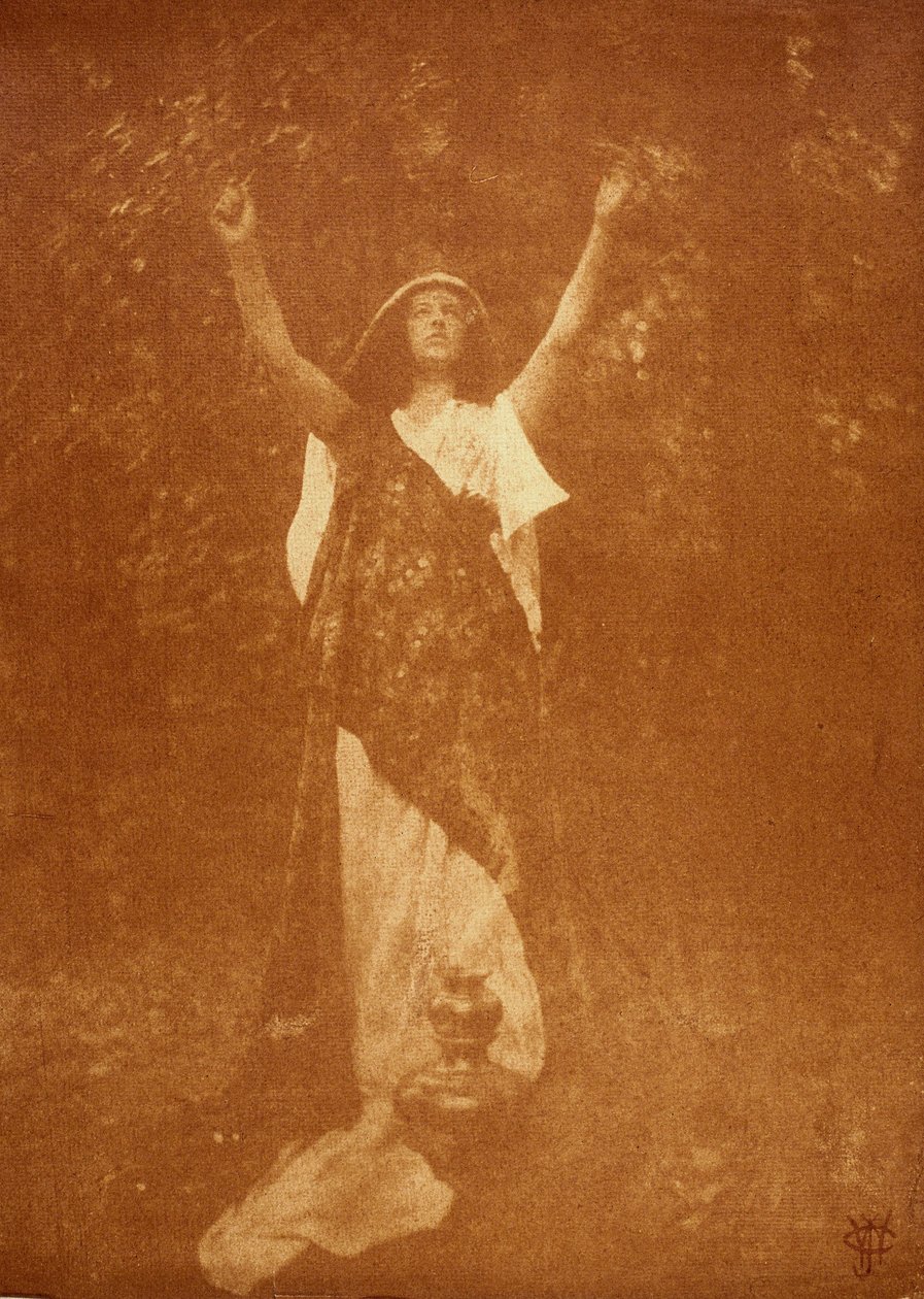 Woman with a vase, c 1906 by John Pardon