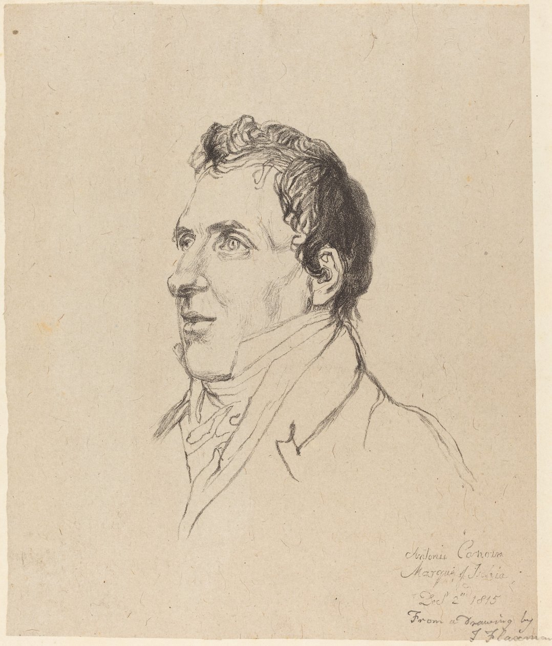 Antonio Canova by after John Flaxman