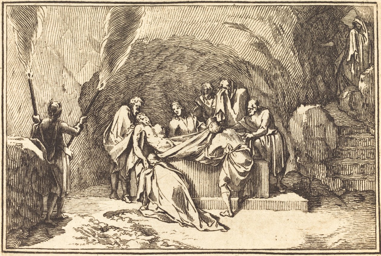 The Entombment by after Sébastien Le Clerc I