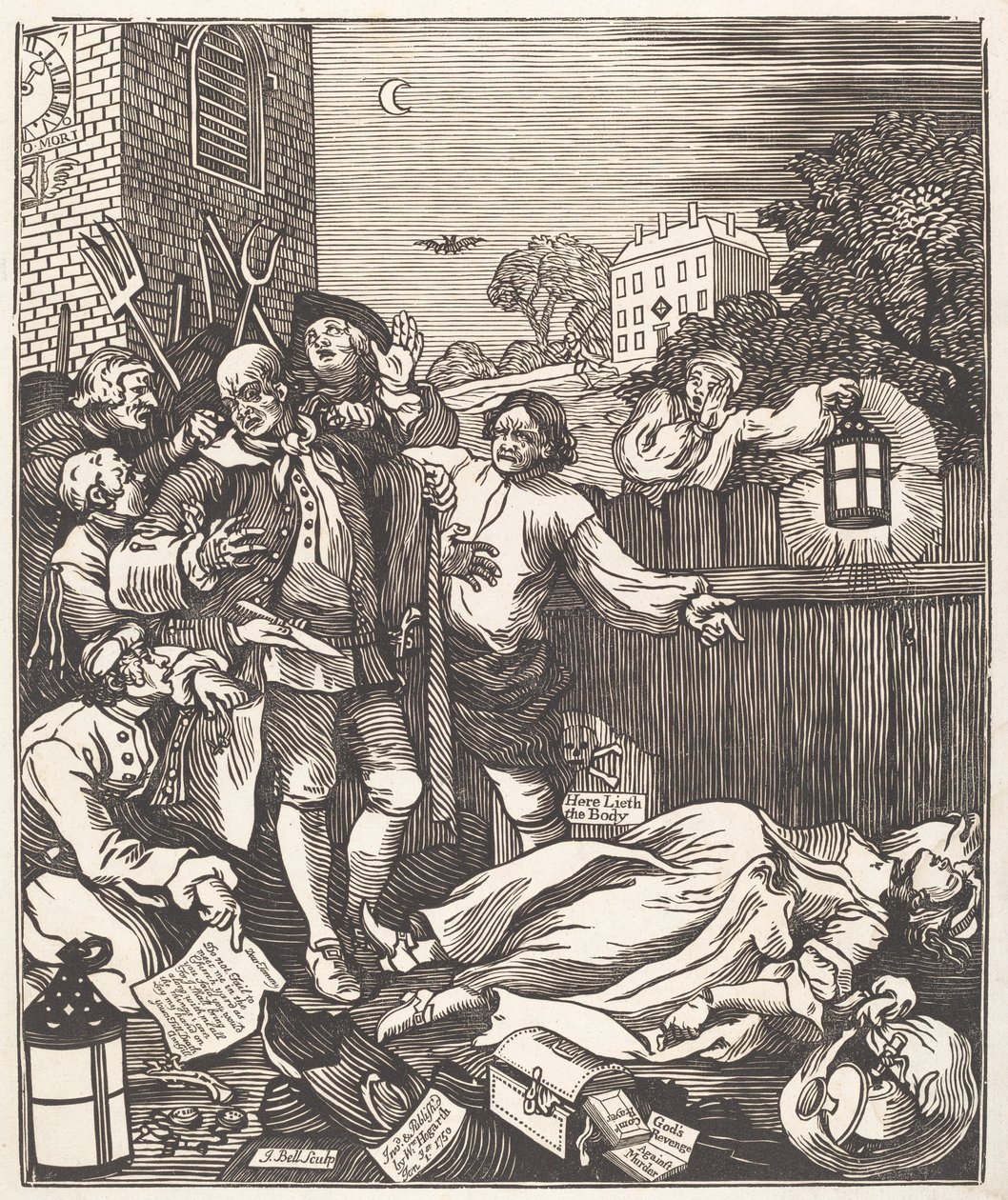 Cruelty in Perfection by after William Hogarth John Bell