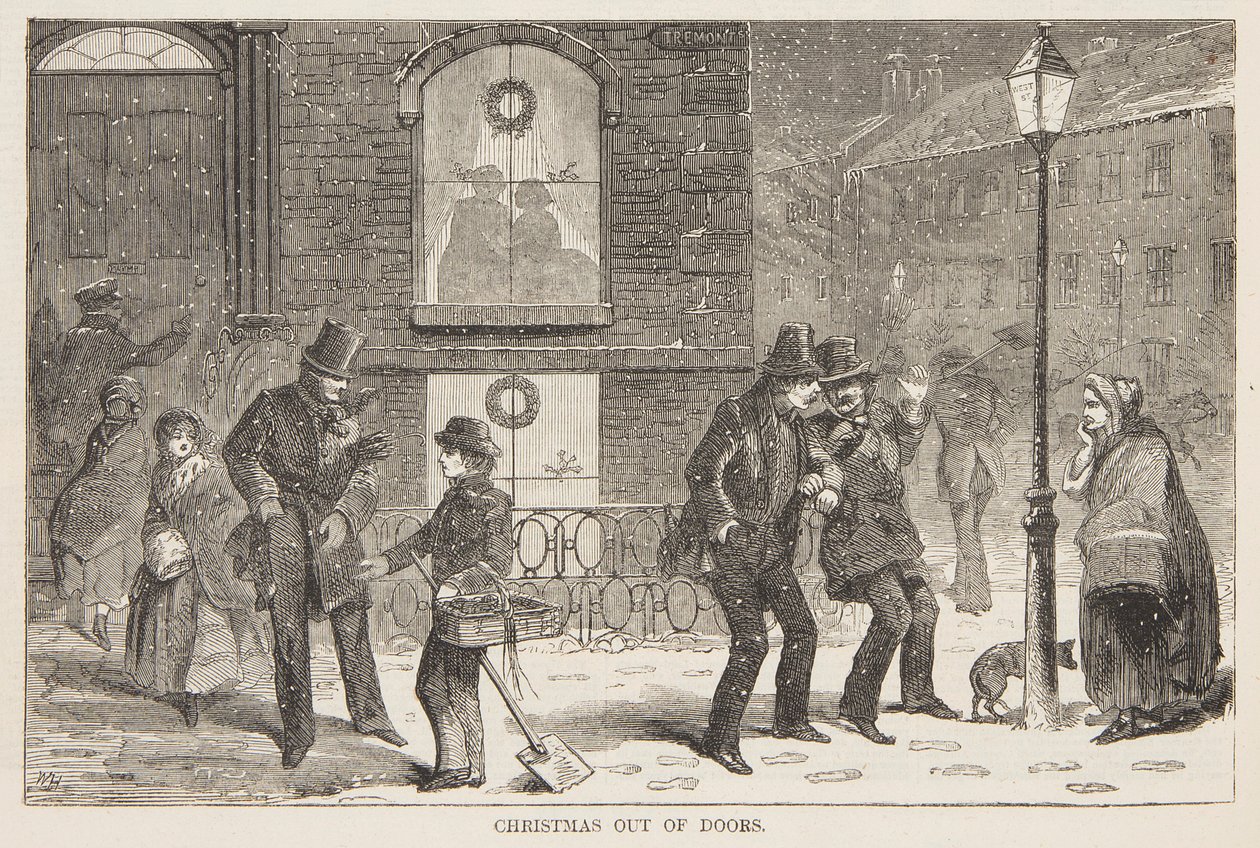 Christmas Out of Doors by after Winslow Homer