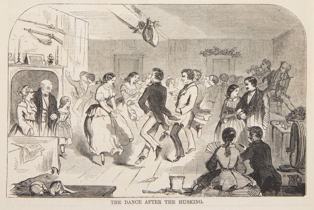 The Dance after the Husking by after Winslow Homer