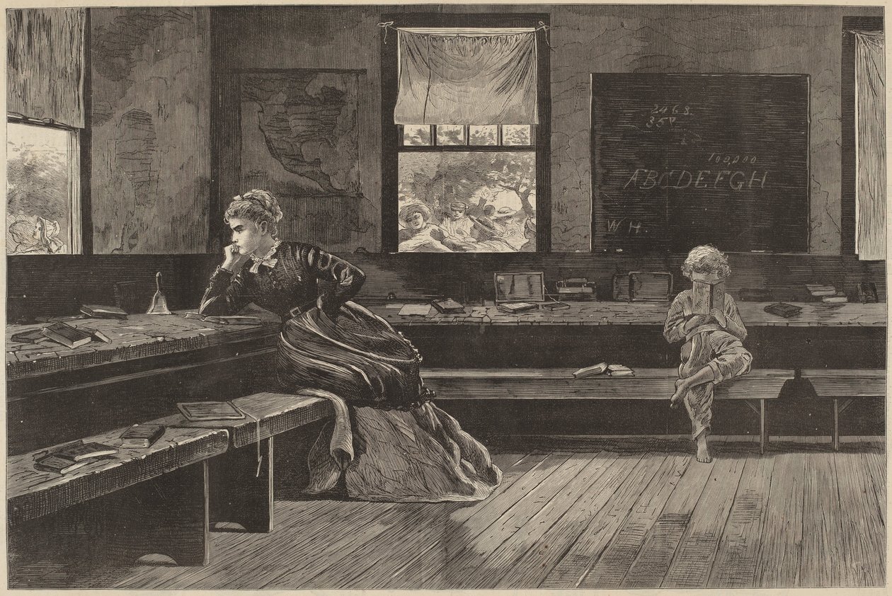 The Noon Recess by after Winslow Homer