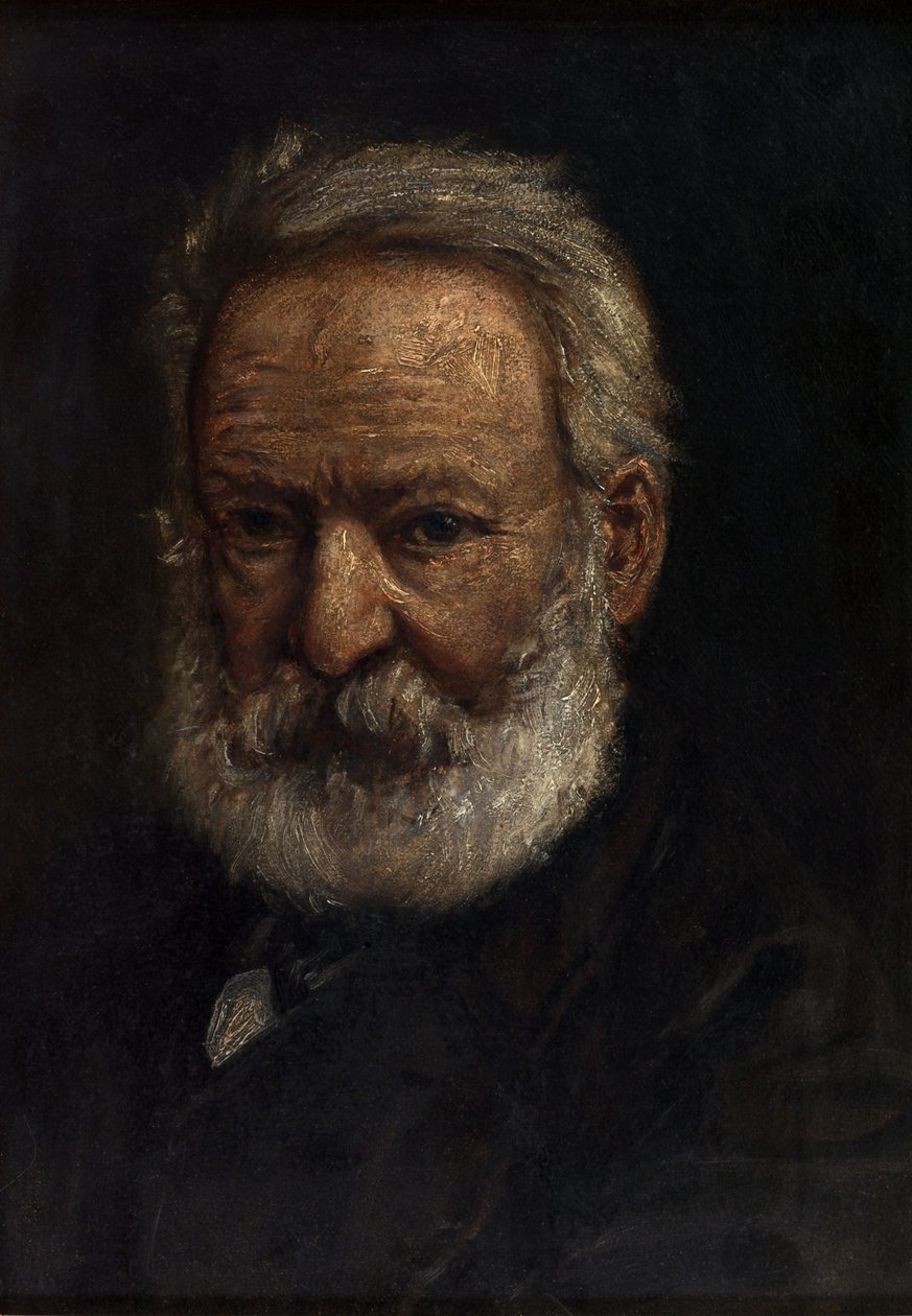 Portrait of Victor Hugo by anonymous 